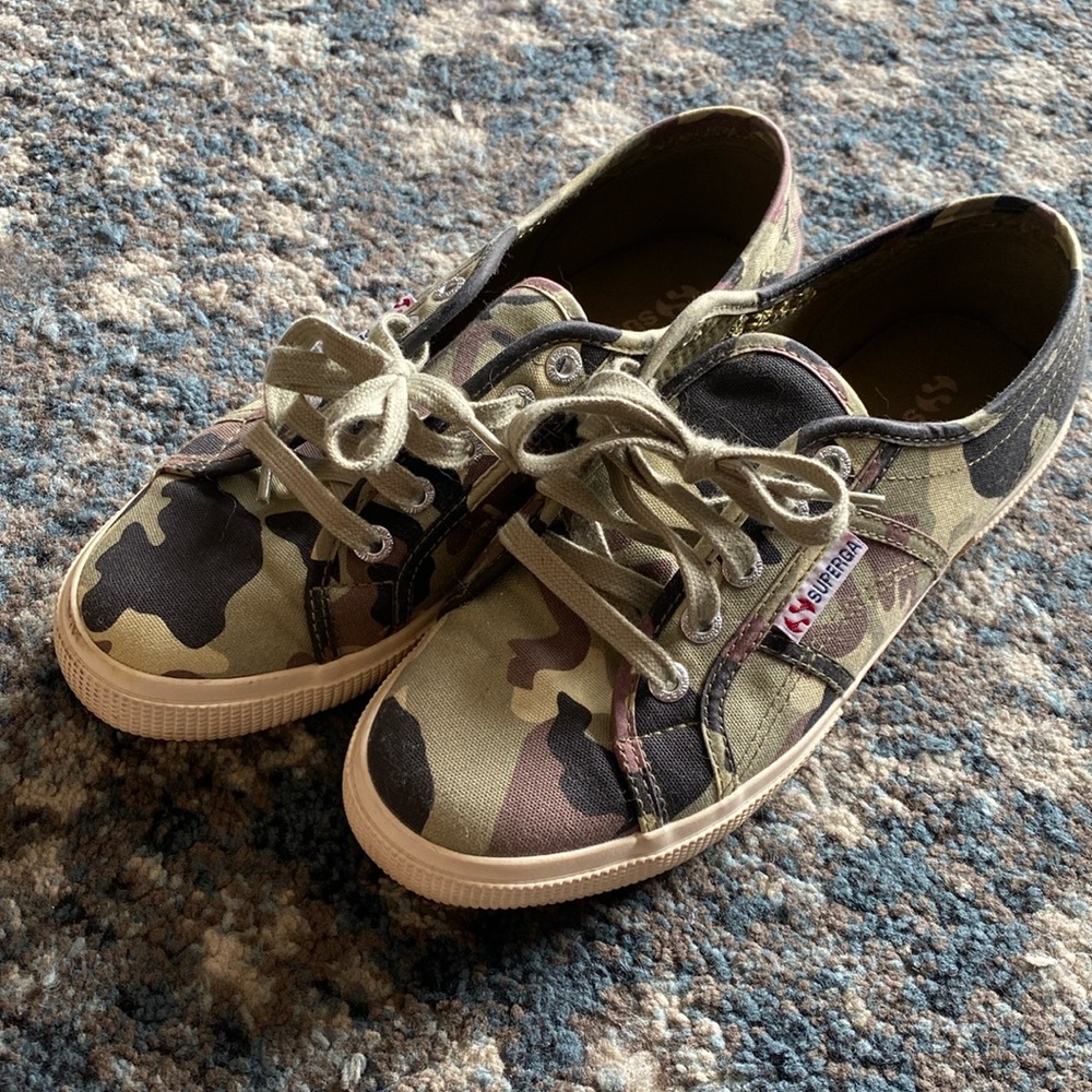 Superga Camo Sneakers